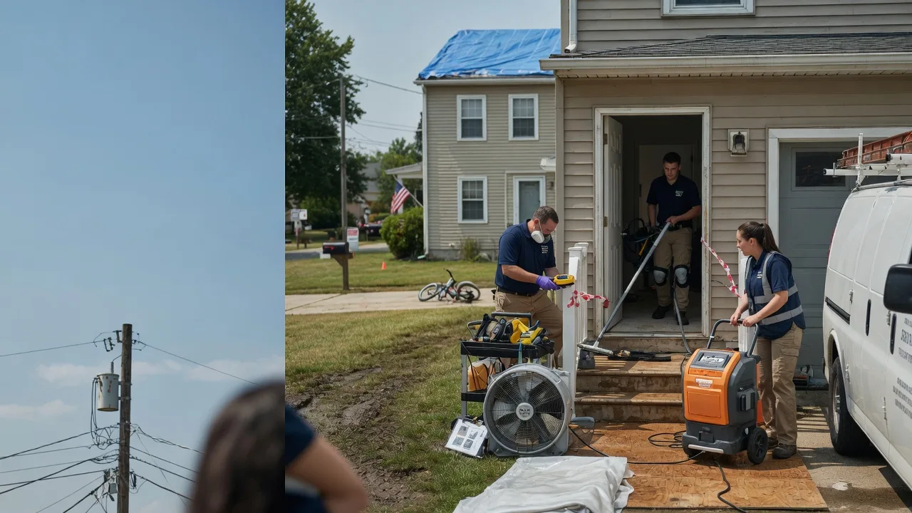 Water Damage Repair in Gibson City, IL near me